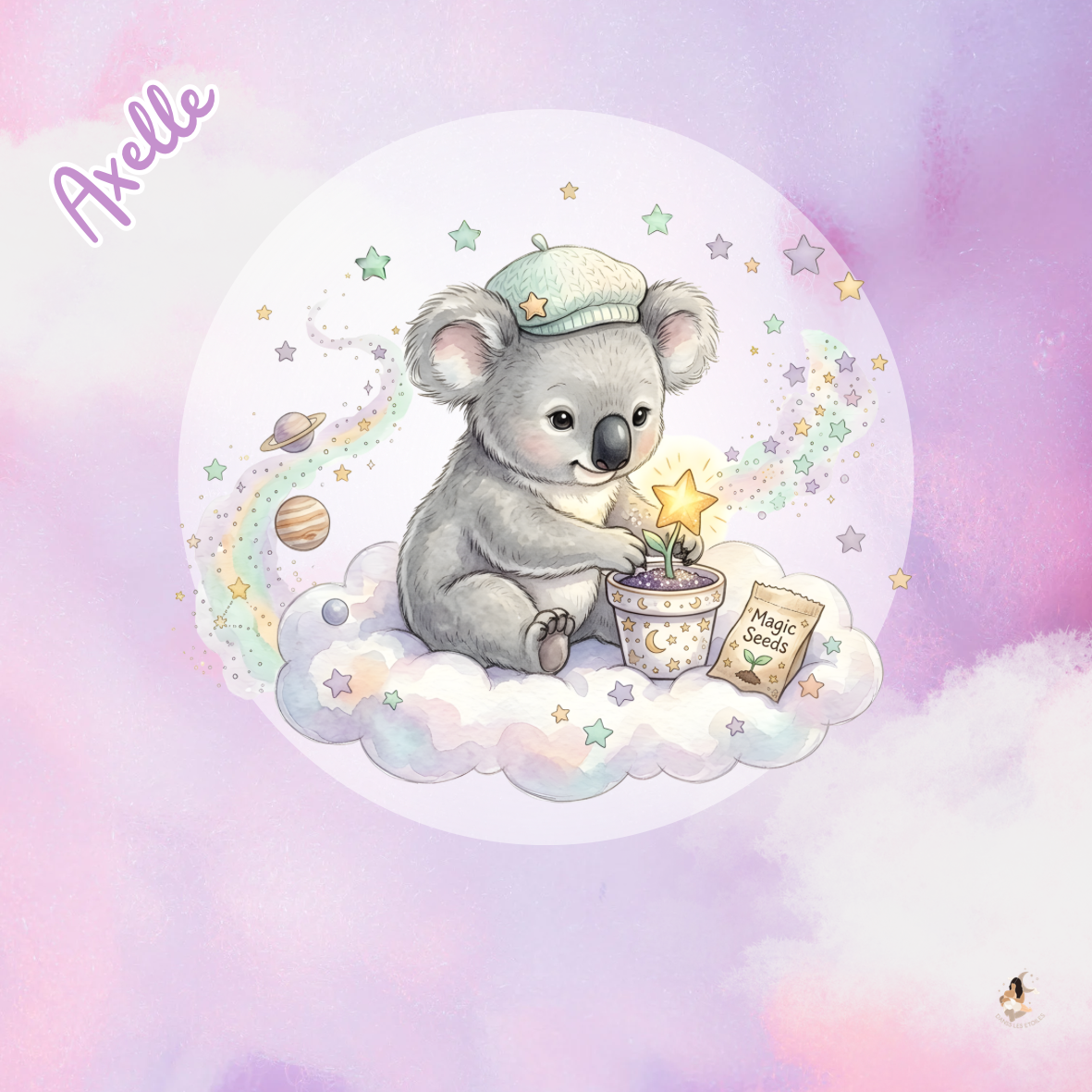 Sticker Toniebox personnalisé Doux rêve