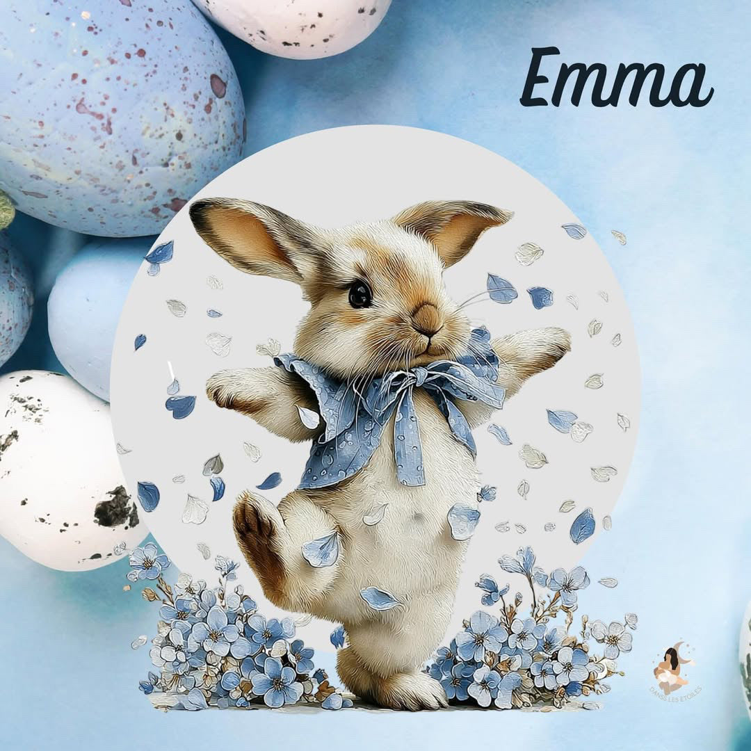 Stickers Toniebox – Collection Bleu Poétique lapin 🌙