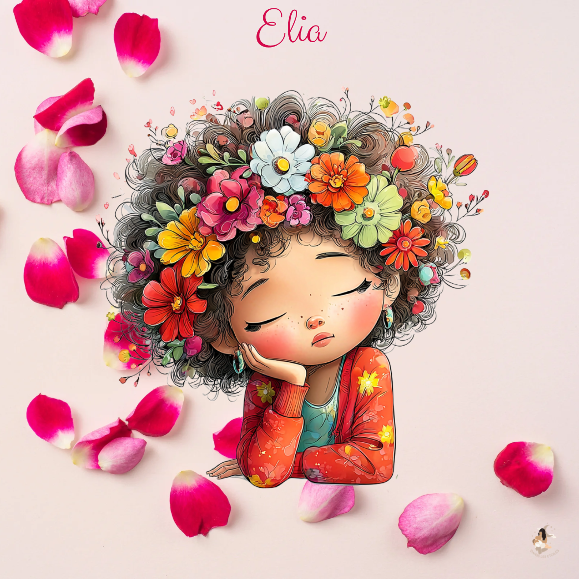 🌸 Les Petites Jardinières Étoilées – Sticker Toniebox 2 Personnalisé
