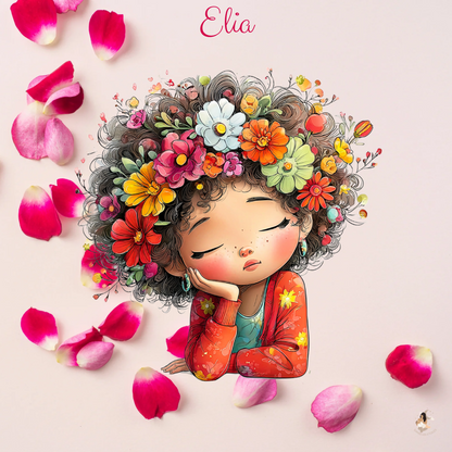 🌸 Les Petites Jardinières Étoilées – Sticker Toniebox 2 Personnalisé