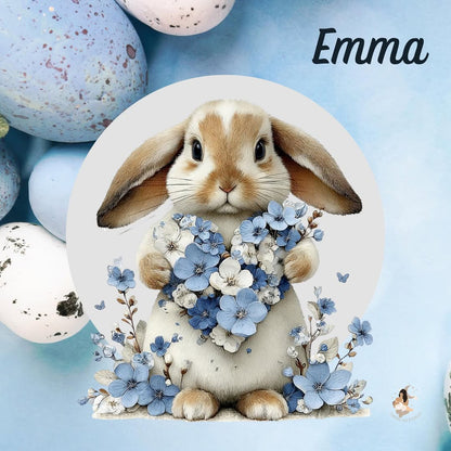 Stickers Toniebox – Collection Bleu Poétique lapin 🌙