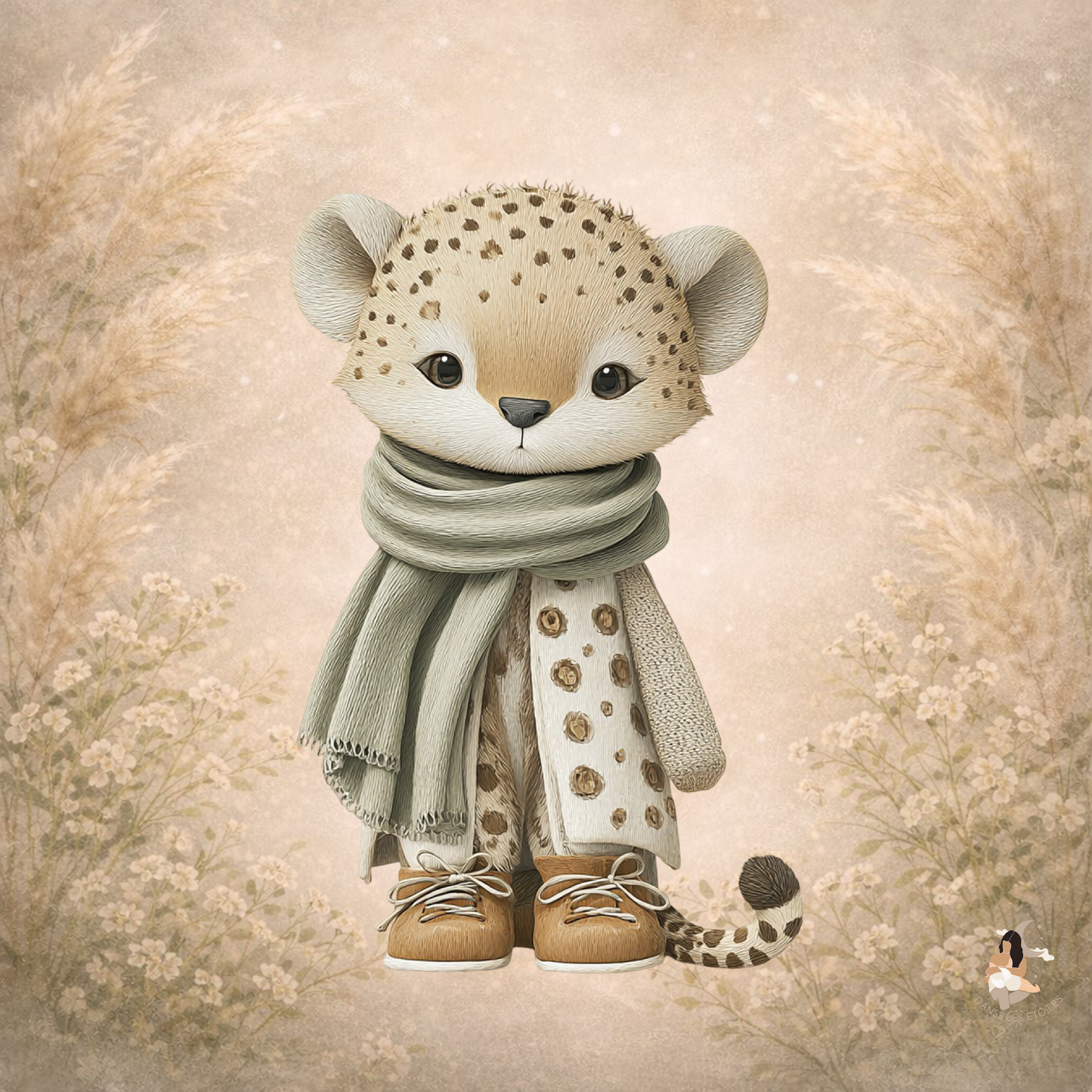 Stickers personnalisé TonieBox – Collection Câlins Sauvages 🐒🦁🦒