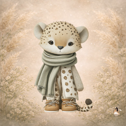 Stickers personnalisé TonieBox – Collection Câlins Sauvages 🐒🦁🦒