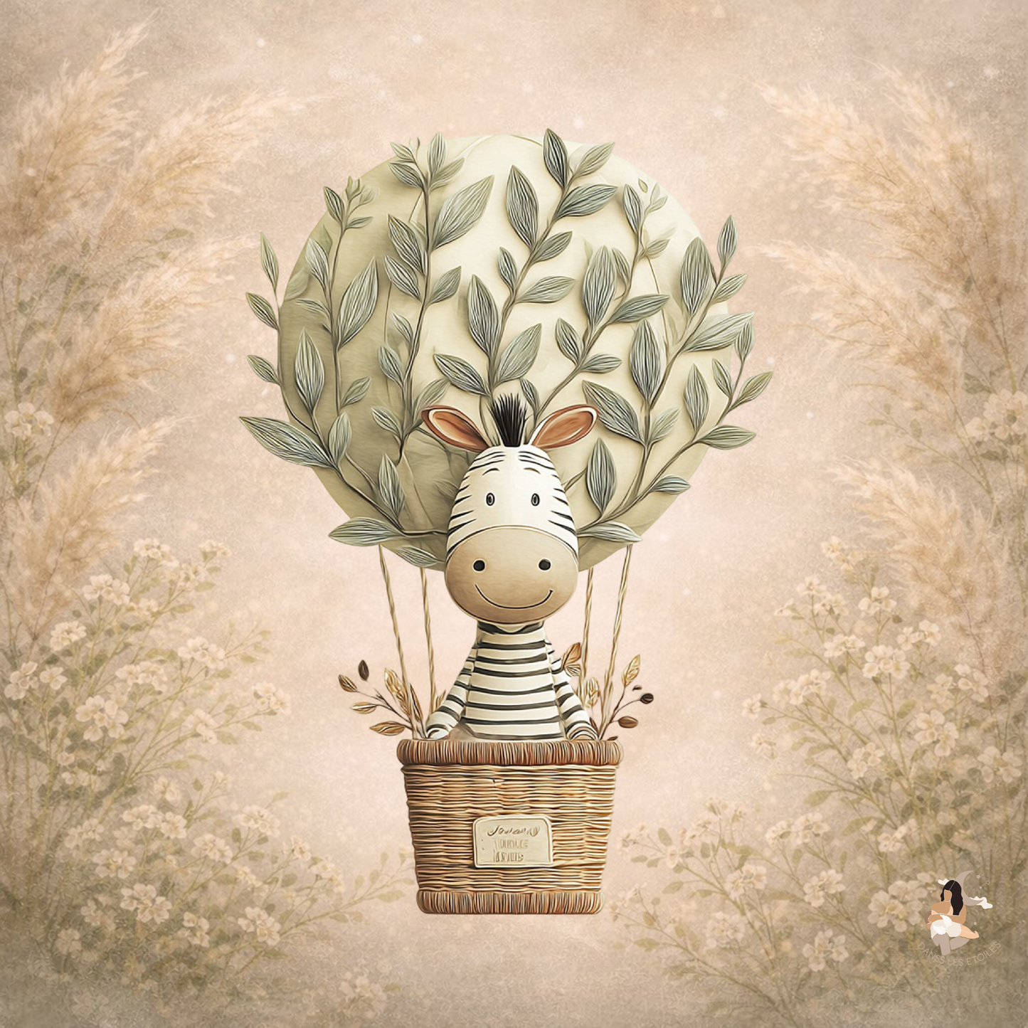 Stickers personnalisé TonieBox – Collection Câlins Sauvages 🐒🦁🦒