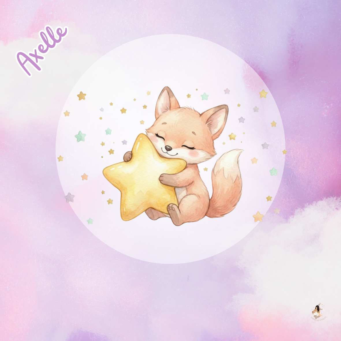 Sticker Toniebox personnalisé Doux rêve