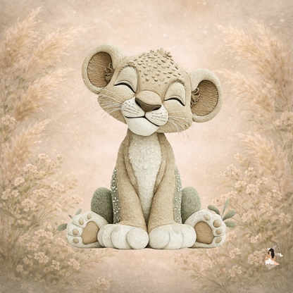 Stickers personnalisé TonieBox – Collection Câlins Sauvages 🐒🦁🦒