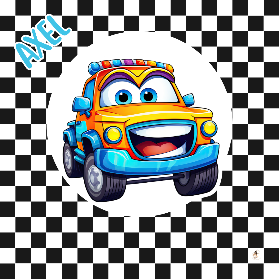 🚗 Stickers Toniebox – Collection Petites Voitures Rigolotes