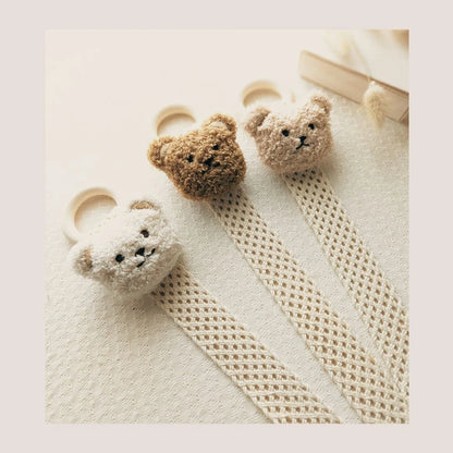 Porte barrettes mural ourson