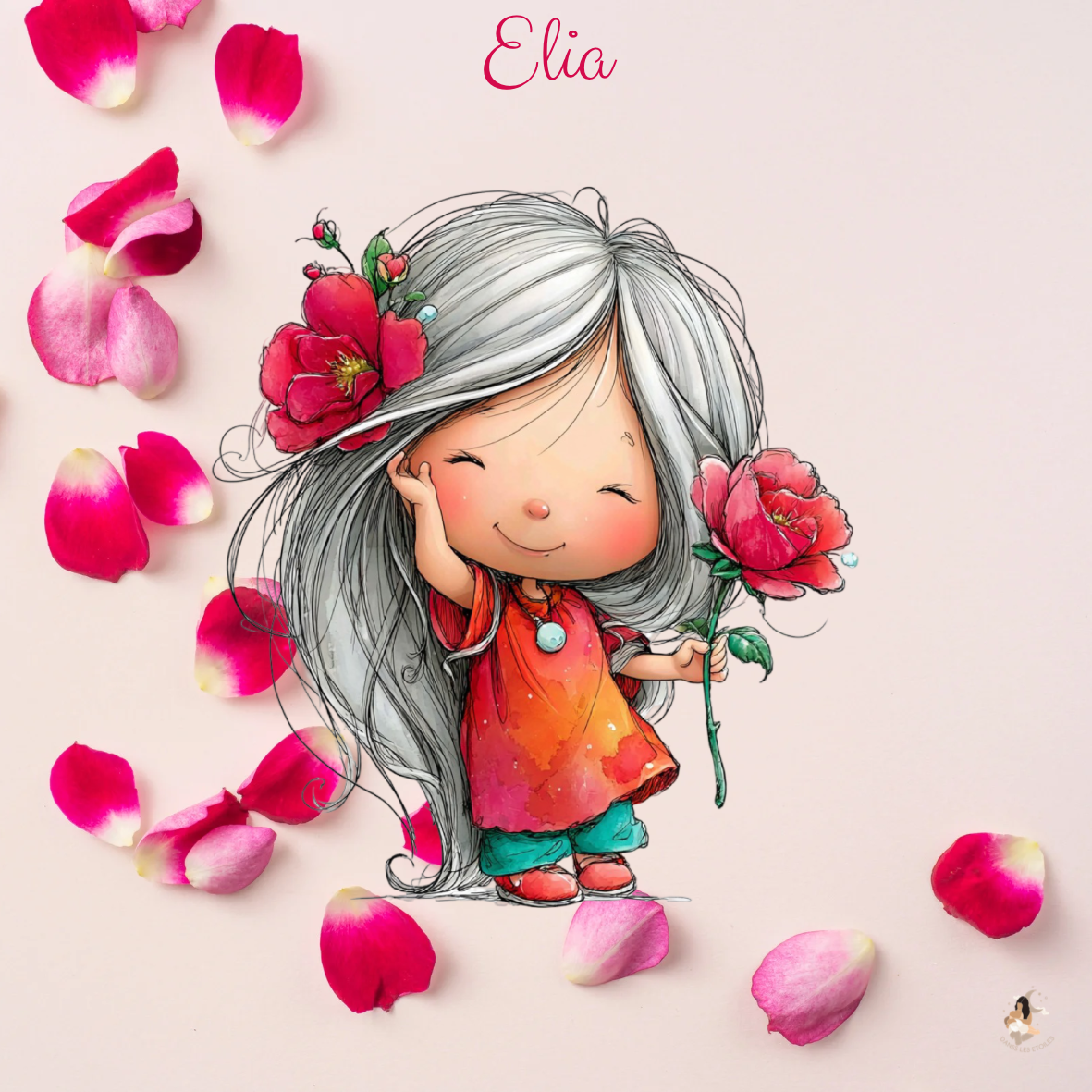 🌸 Les Petites Jardinières Étoilées – Sticker Toniebox 2 Personnalisé