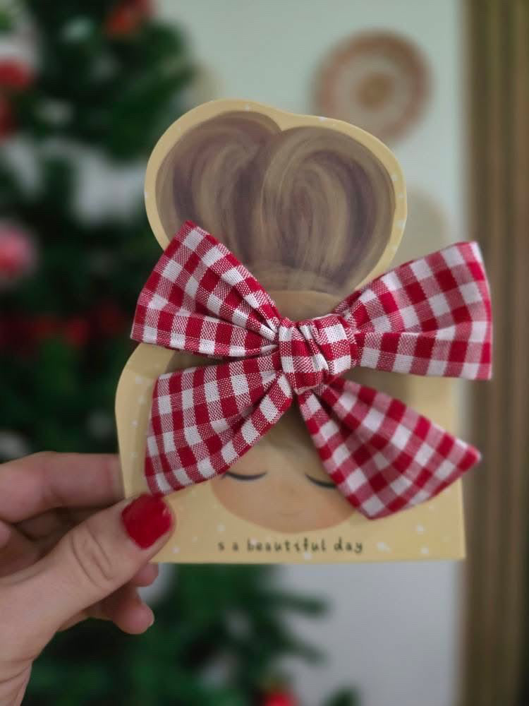 🎀 Nœud de Noël – Édition Artisanale