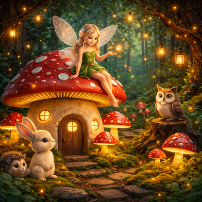 🍄 Sticker Toniebox 2 – Forêt Enchantée