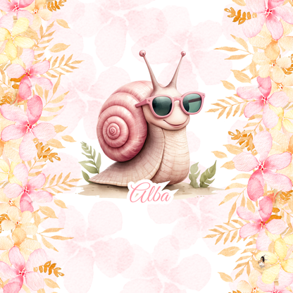 Sticker Toniebox personnalisé escargots