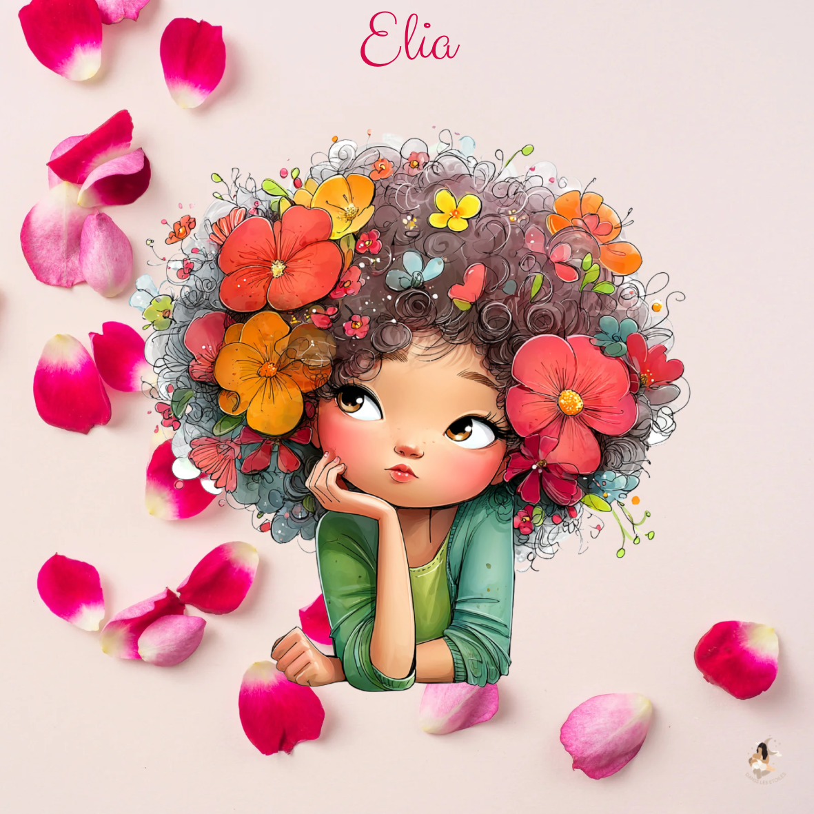 🌸 Les Petites Jardinières Étoilées – Sticker Toniebox 2 Personnalisé
