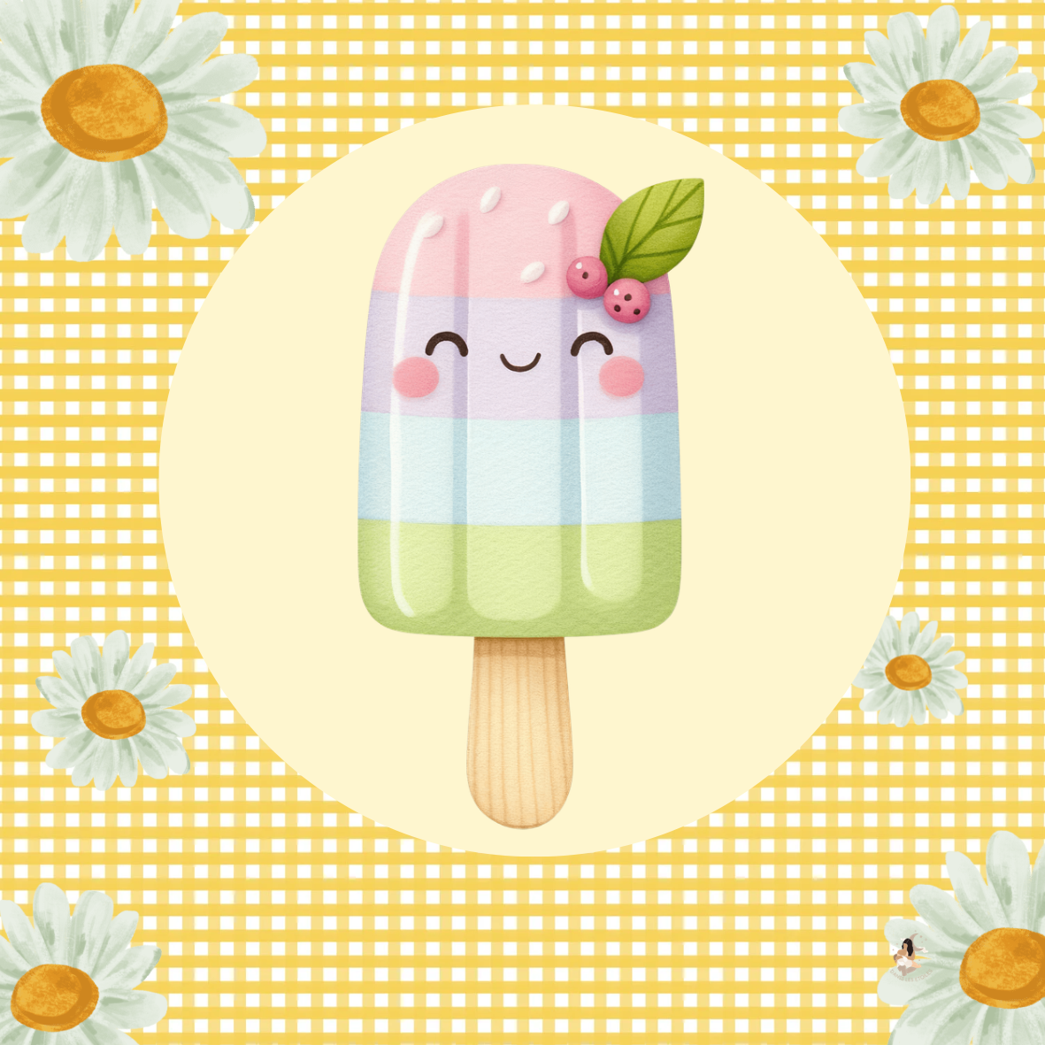 Sticker Toniebox personnalisé Glace gourmande