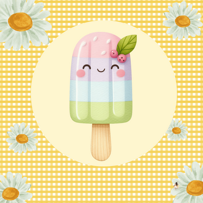Sticker Toniebox personnalisé Glace gourmande