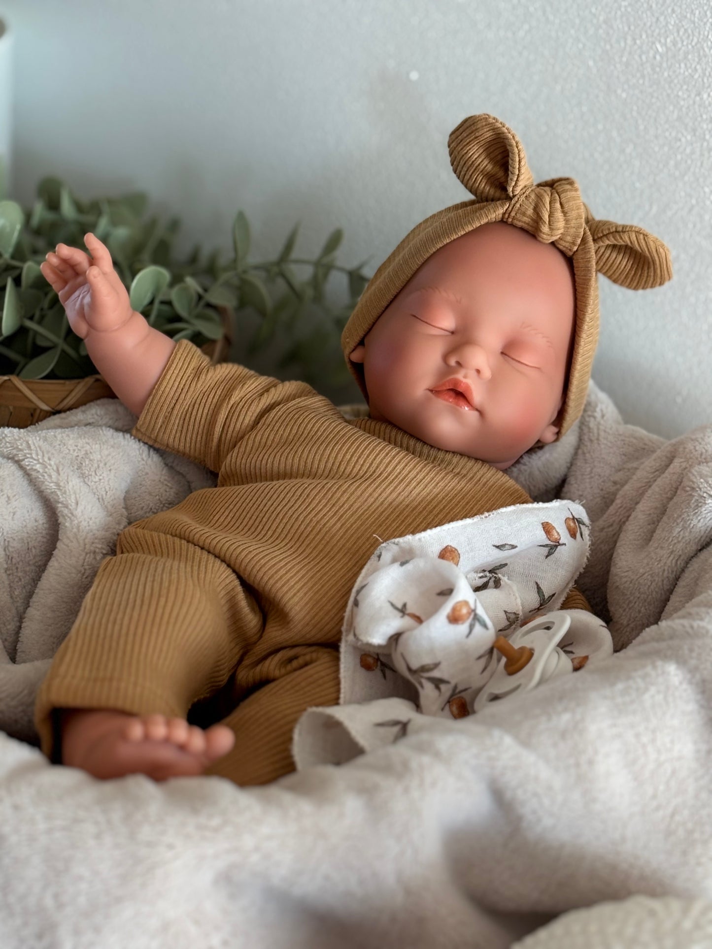 Poussin citron bandeaux