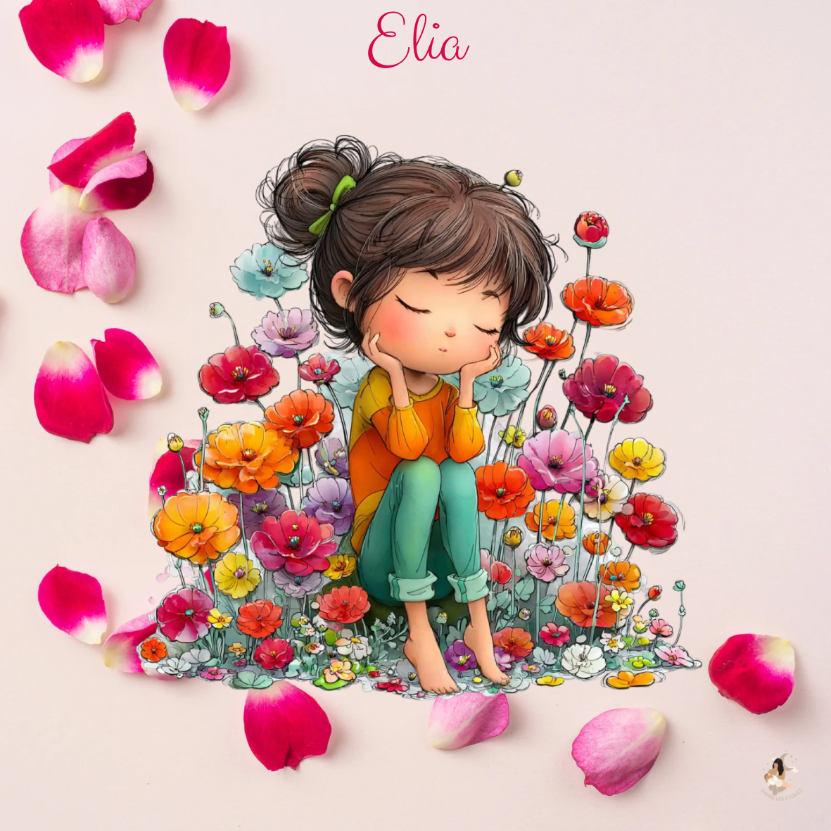 🌸 Les Petites Jardinières Étoilées – Sticker Toniebox 2 Personnalisé
