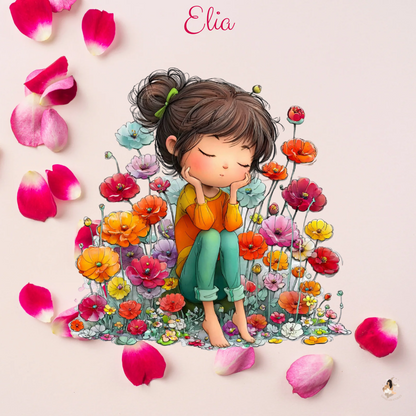 🌸 Les Petites Jardinières Étoilées – Sticker Toniebox 2 Personnalisé