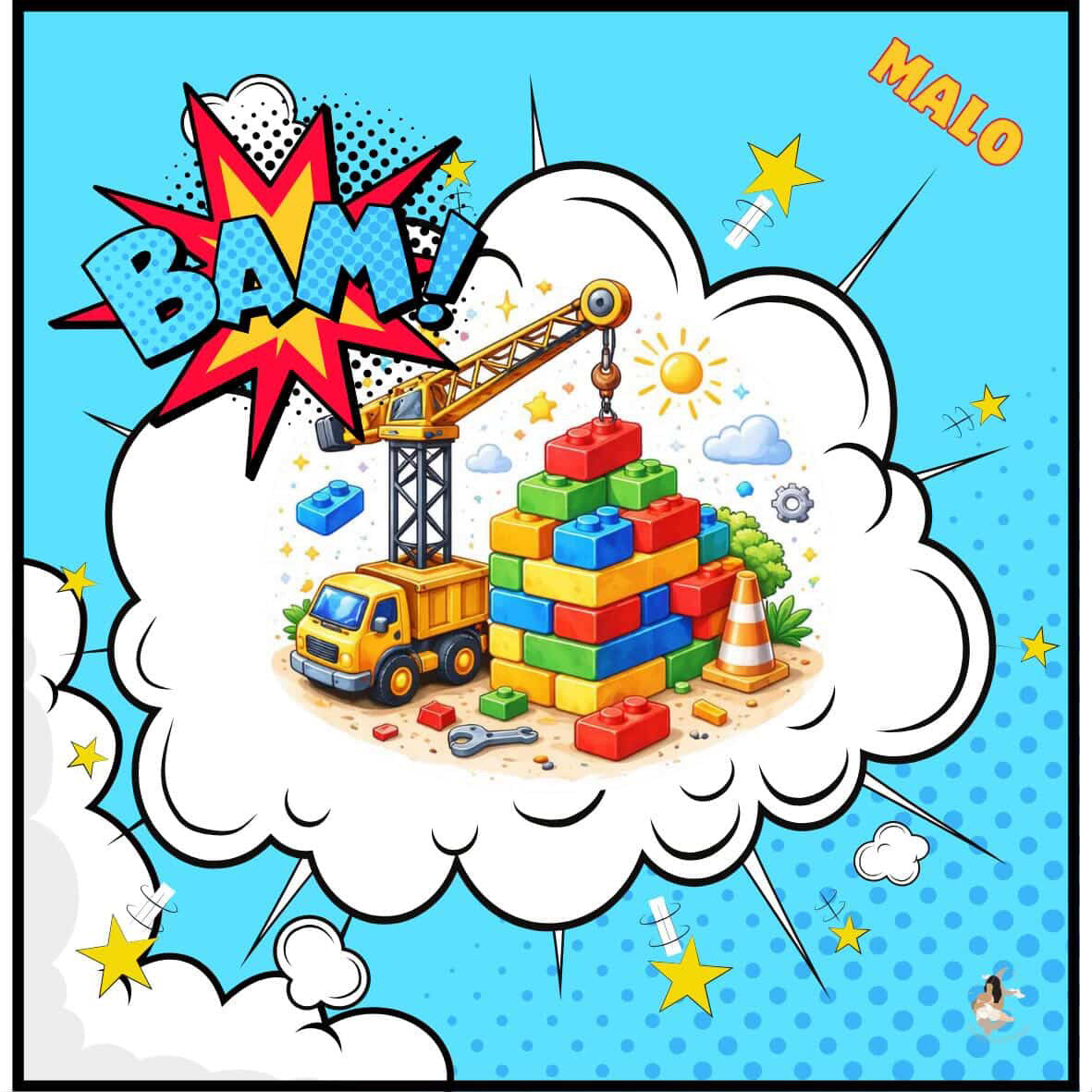 💥 Sticker Toniebox – Collection Super Construction