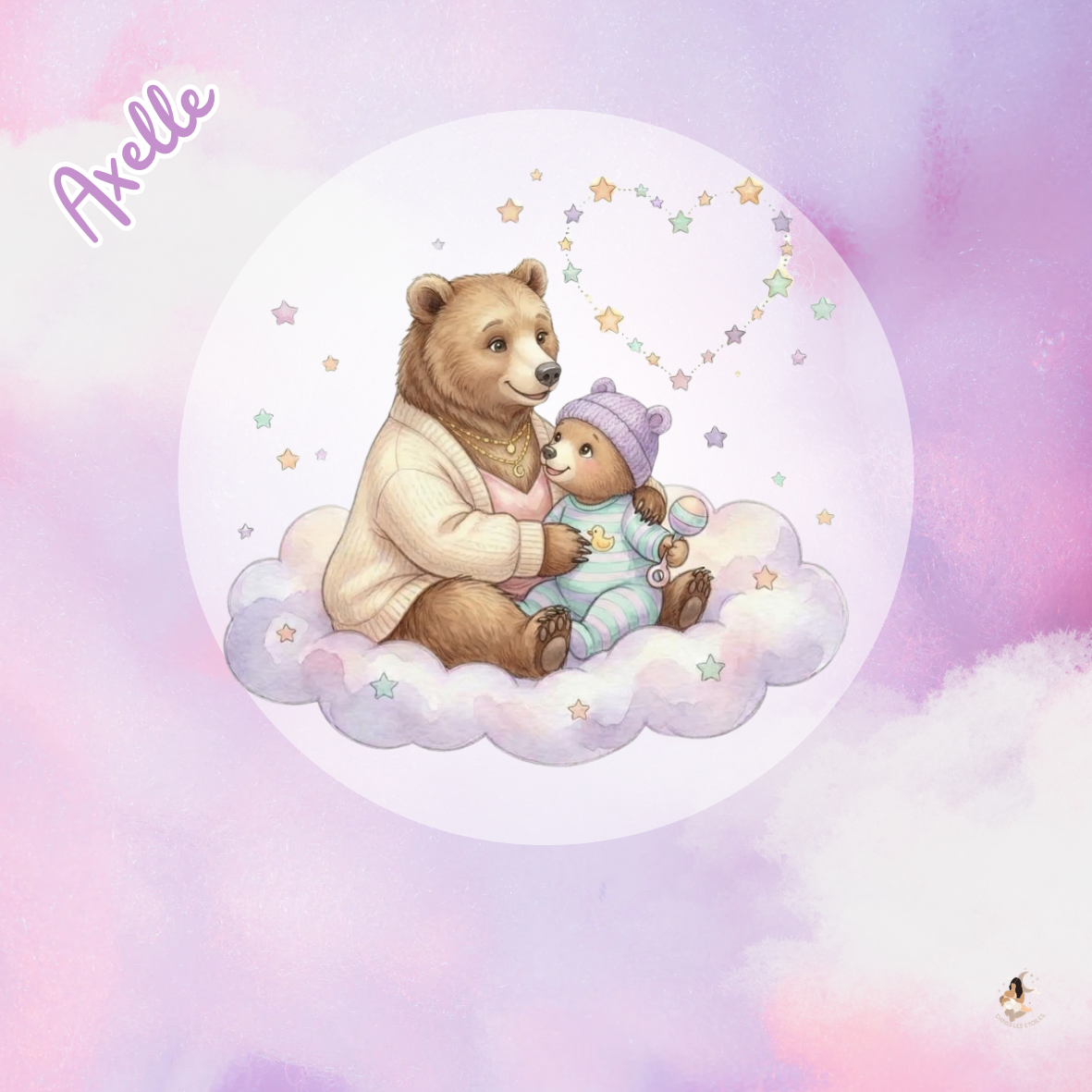 Sticker Toniebox personnalisé Doux rêve