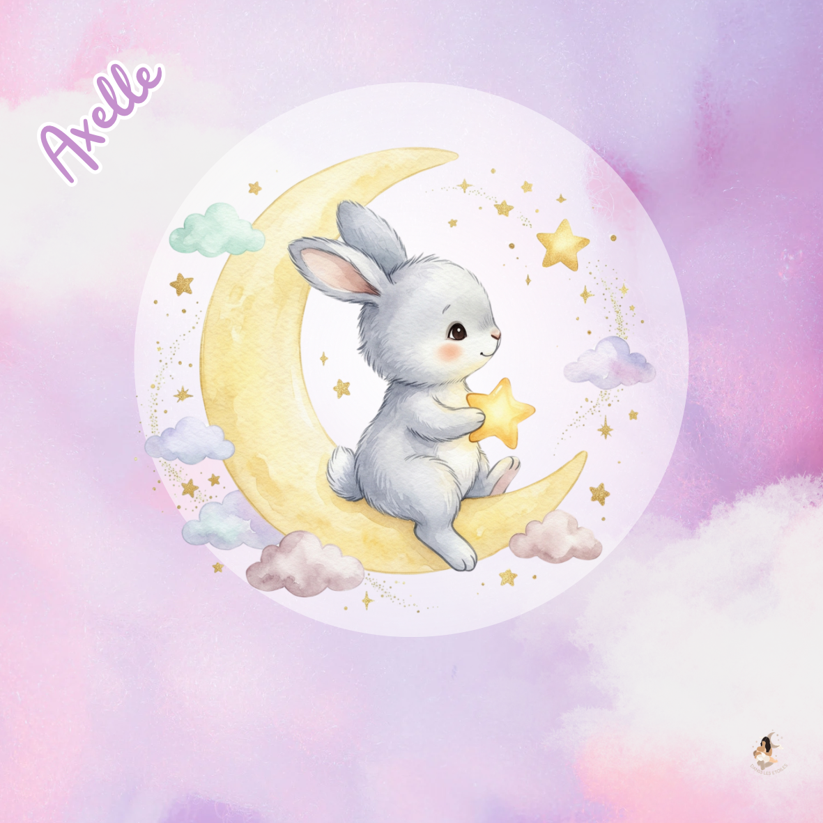 Sticker Toniebox personnalisé Doux rêve