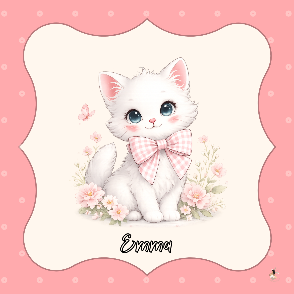 🌸 Sticker personnalisé pour Toniebox Petit chat