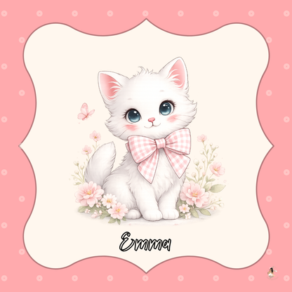 🌸 Sticker personnalisé pour Toniebox Petit chat