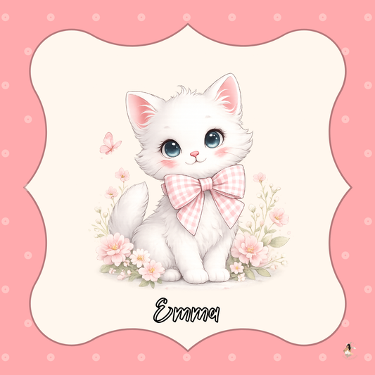🌸 Sticker personnalisé pour Toniebox Petit chat