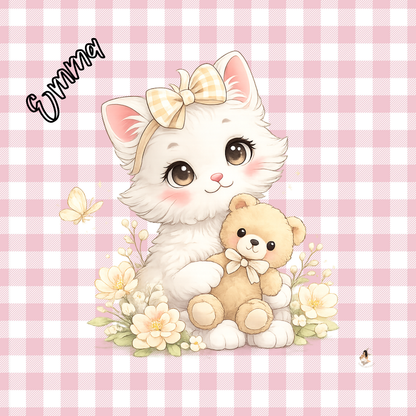 🌸 Sticker personnalisé pour Toniebox Petit chat