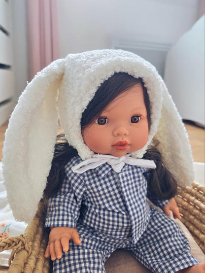 🤍 Pyjama deux pièces & chapeau lapin – spécial Minicolettos