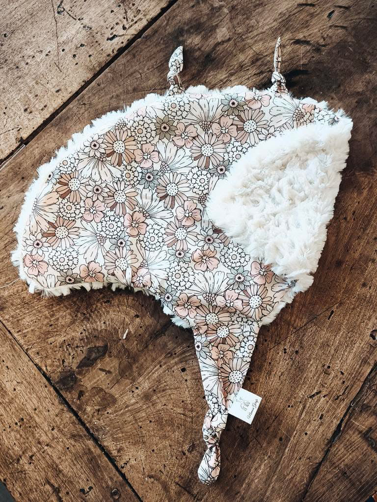 Votre doudou sur-mesure raie plate avec accroche doudou