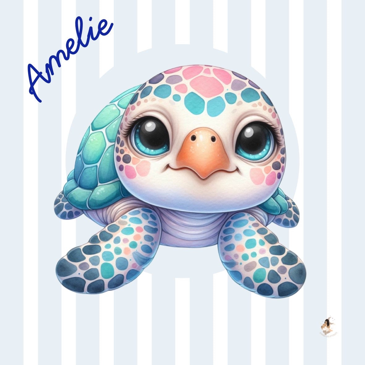 🐢 Stickers Toniebox 2 – Collection Tortues