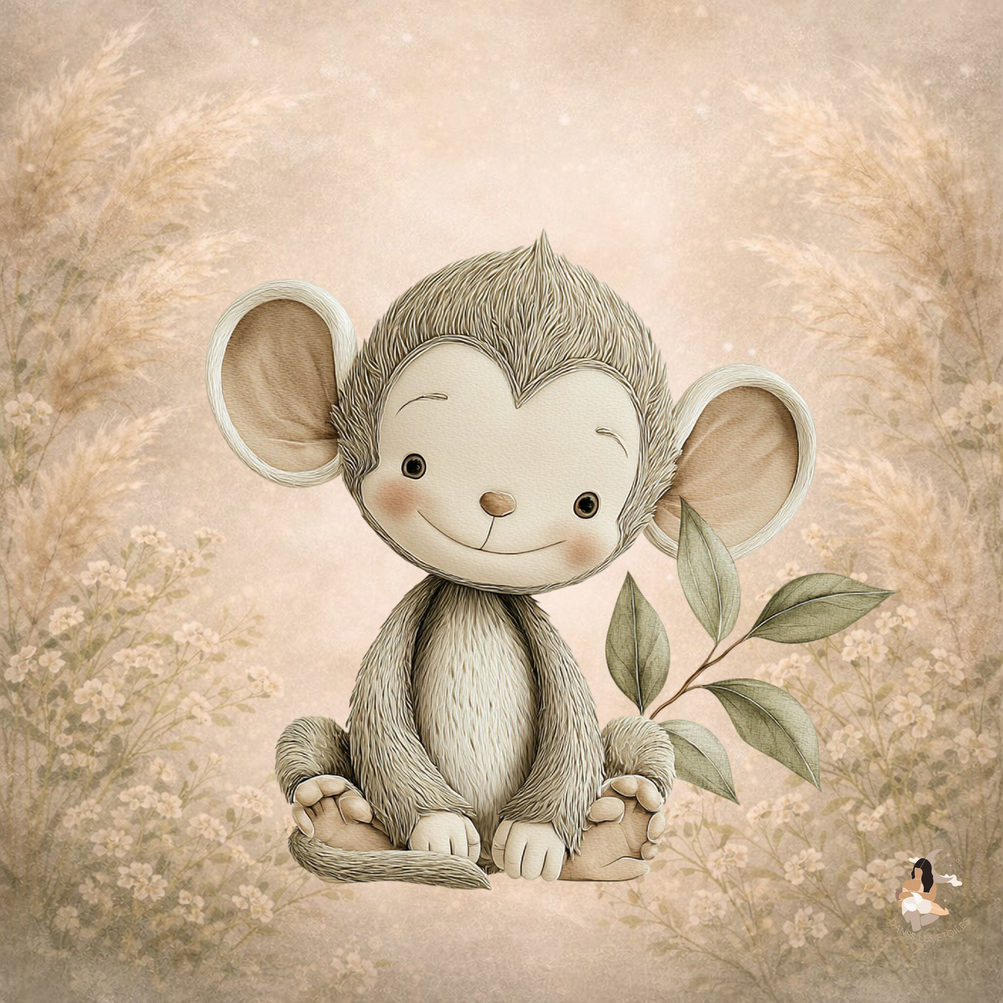 Stickers personnalisé TonieBox – Collection Câlins Sauvages 🐒🦁🦒