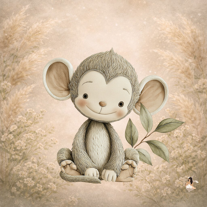 Stickers personnalisé TonieBox – Collection Câlins Sauvages 🐒🦁🦒