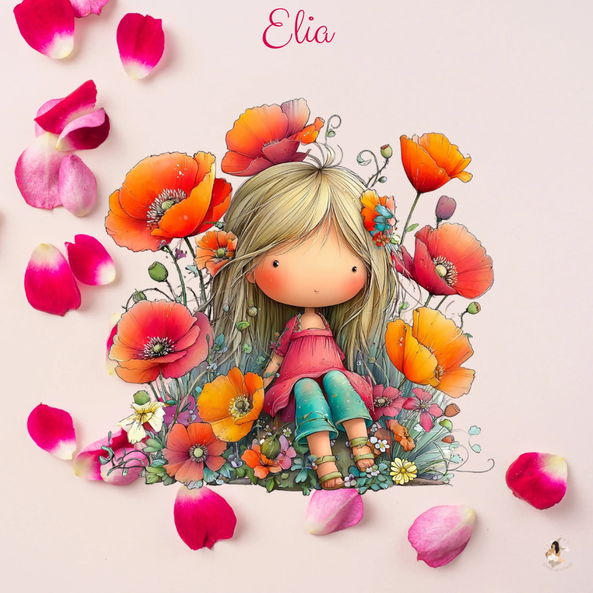 🌸 Les Petites Jardinières Étoilées – Sticker Toniebox 2 Personnalisé