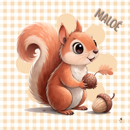 🐿️ Les Petits Écureuils Gourmands – Stickers Toniebox