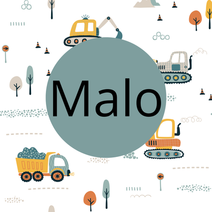 Sticker personnalisé pour Toniebox – Camion de chantier