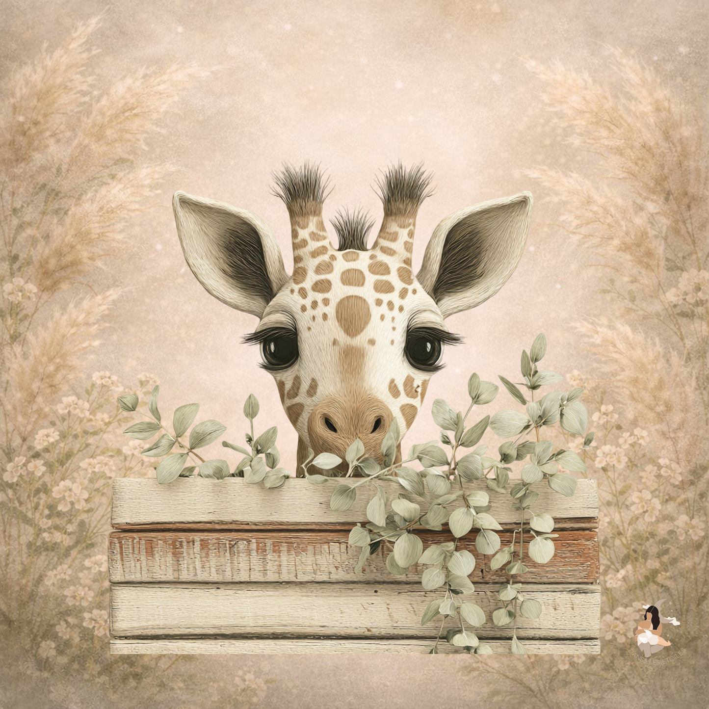 Stickers personnalisé TonieBox – Collection Câlins Sauvages 🐒🦁🦒