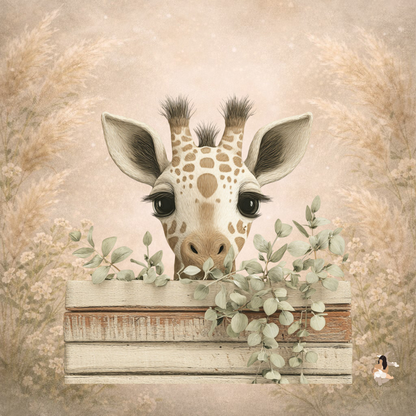 Stickers personnalisé TonieBox – Collection Câlins Sauvages 🐒🦁🦒