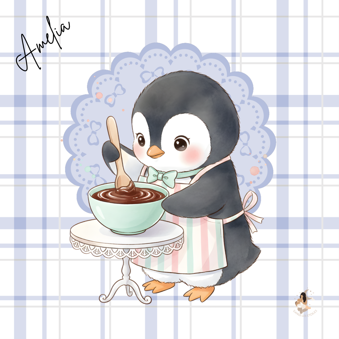 Sticker Toniebox personnalisé les petits pâtissiers