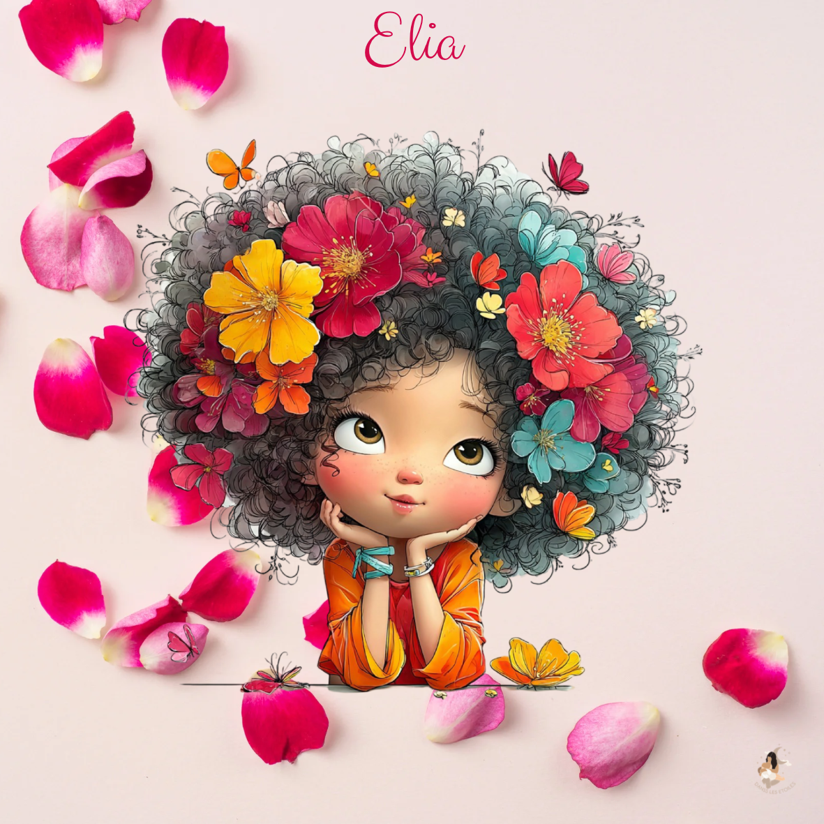 🌸 Les Petites Jardinières Étoilées – Sticker Toniebox 2 Personnalisé