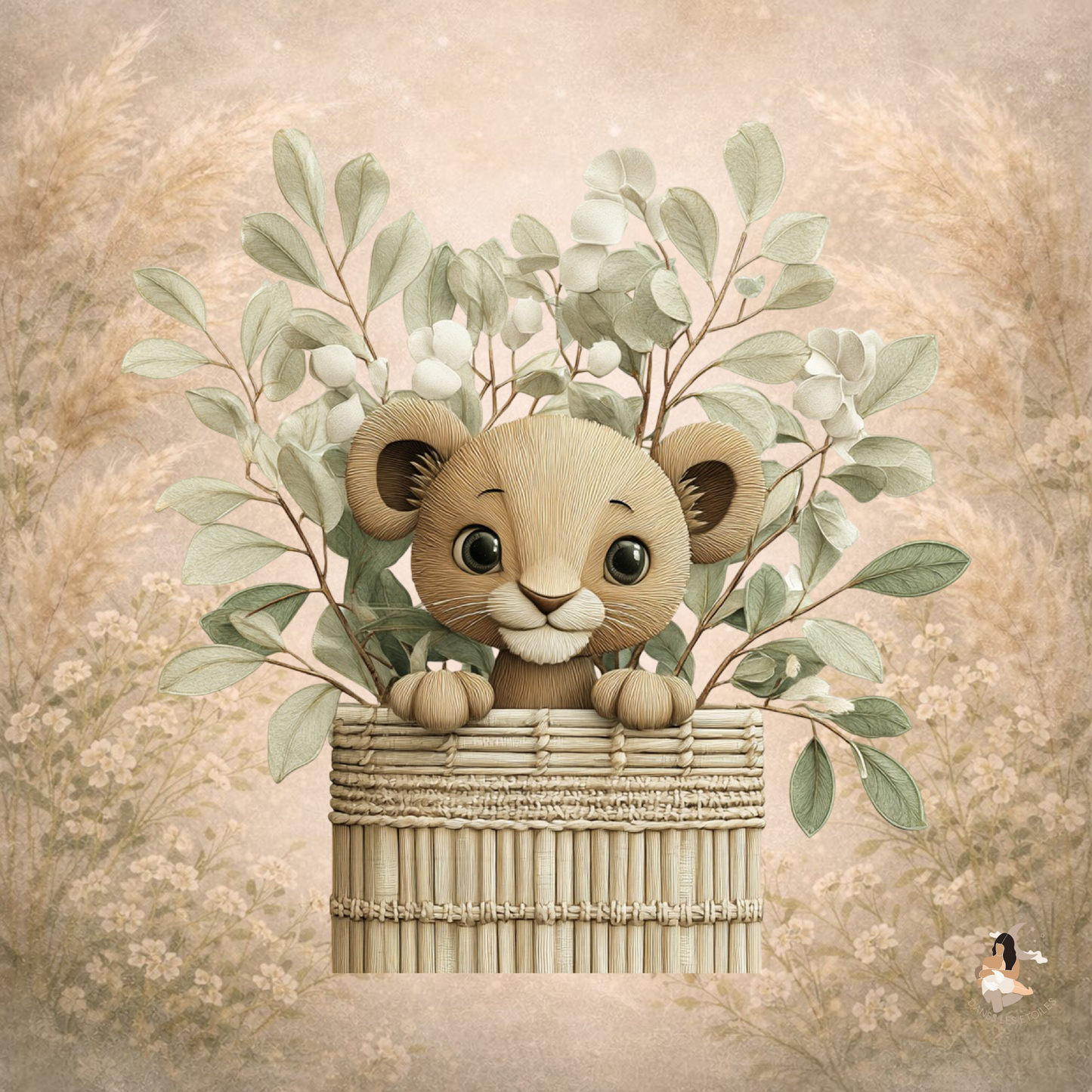 Stickers personnalisé TonieBox – Collection Câlins Sauvages 🐒🦁🦒