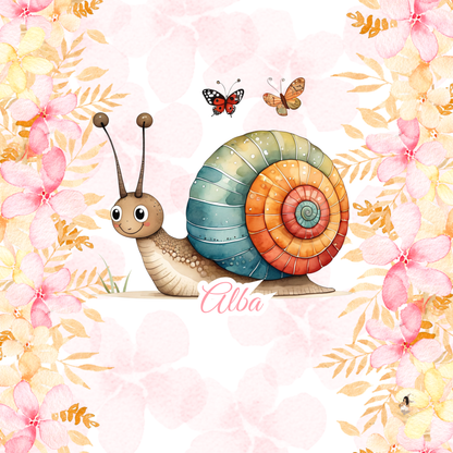 Sticker Toniebox personnalisé escargots
