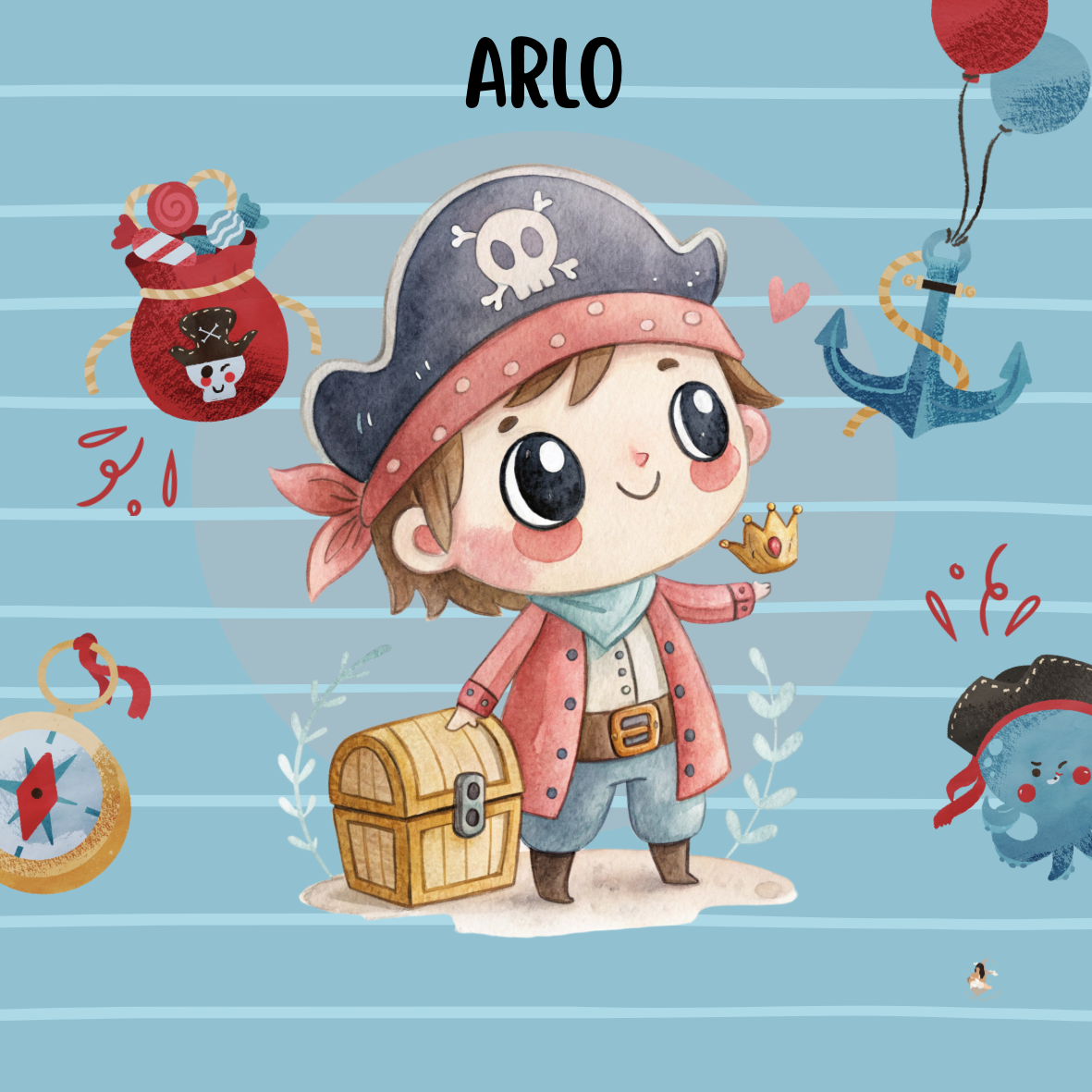 🌊 Collection Moussaillon – Stickers Toniebox