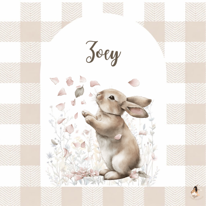 🐰 Sticker Toniebox – Lapin Vichy