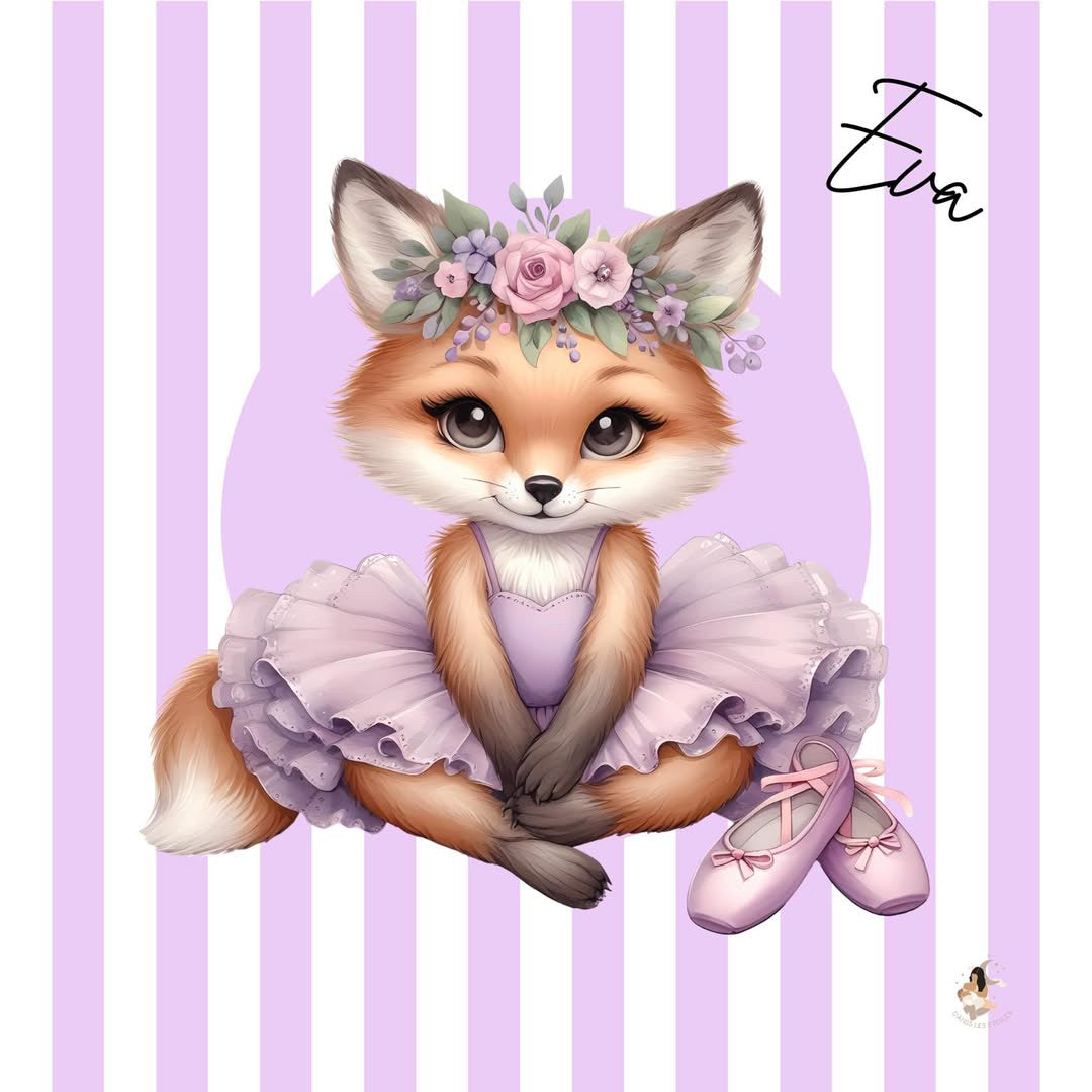 🩰 Sticker Toniesbox – Collection Ballerine Renard