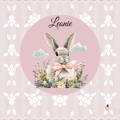 Sticker personnalisé Toniebox 2 – Collection Léonie 🐰🌸