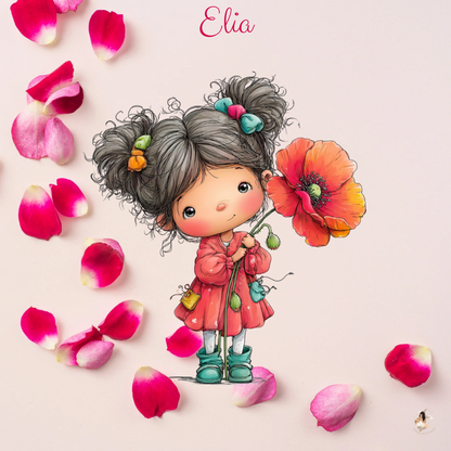 🌸 Les Petites Jardinières Étoilées – Sticker Toniebox 2 Personnalisé