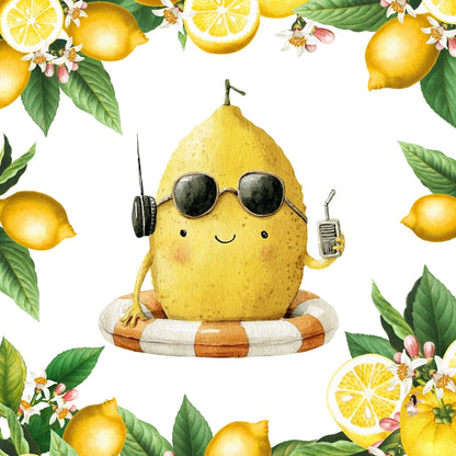 🍋 Stickers Toniebox – Collection Fruitée