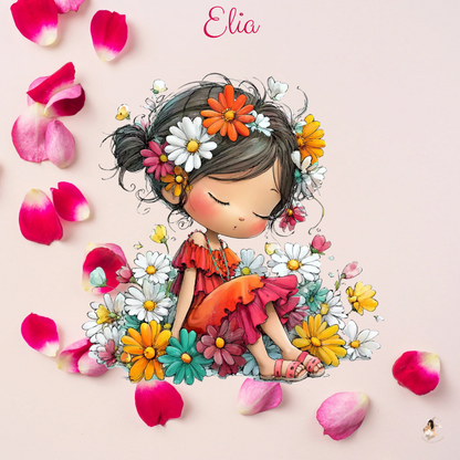 🌸 Les Petites Jardinières Étoilées – Sticker Toniebox 2 Personnalisé